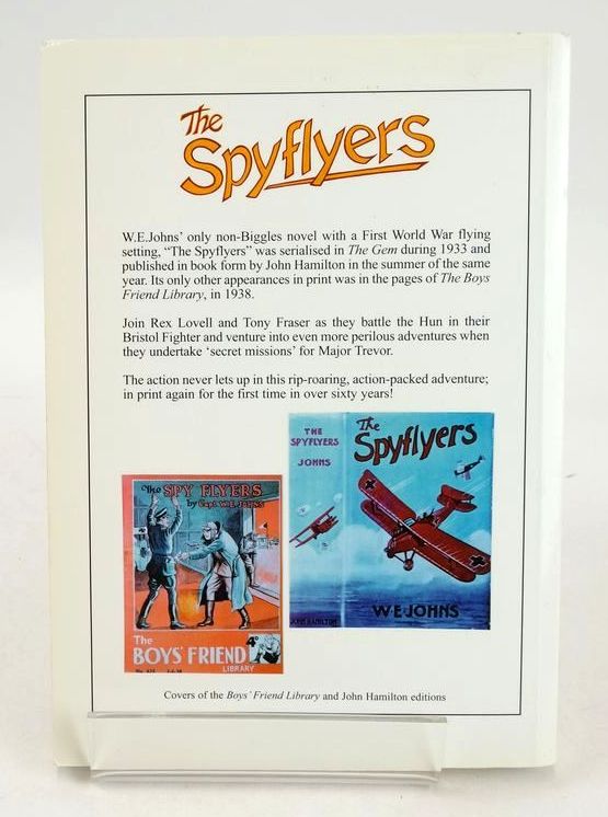 Photo of THE SPYFLYERS written by Johns, W.E.
Schofield, Jennifer illustrated by Skilleter, Andrew published by Norman Wright (STOCK CODE: 1827163)  for sale by Stella & Rose's Books
