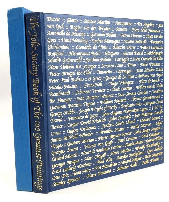 Photo of THE FOLIO SOCIETY BOOK OF THE 100 GREATEST PAINTINGS written by Bailey, Martin published by Folio Society (STOCK CODE: 1827328)  for sale by Stella & Rose's Books