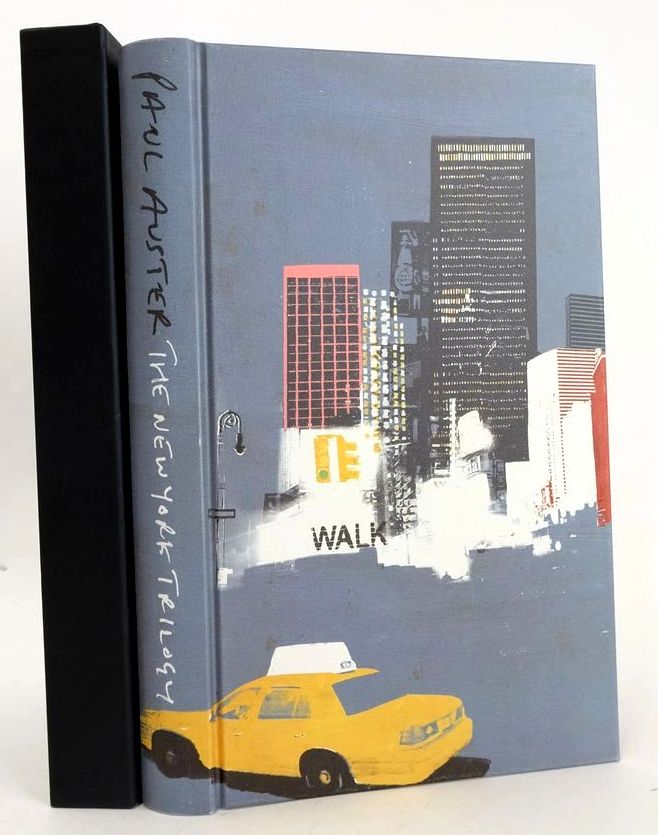 Photo of THE NEW YORK TRILOGY written by Auster, Paul illustrated by Burns, Tom published by Folio Society (STOCK CODE: 1827413)  for sale by Stella & Rose's Books