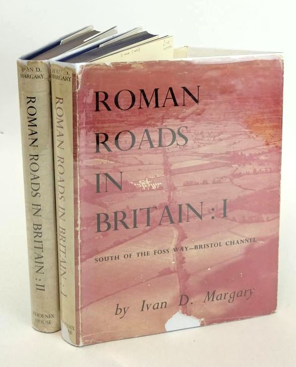 Photo of ROMAN ROADS IN BRITAIN (2 VOLUMES) written by Margary, Ivan D. published by Phoenix House Ltd. (STOCK CODE: 1827536)  for sale by Stella & Rose's Books