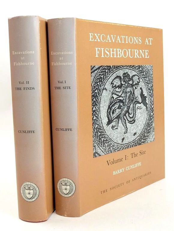 Photo of EXCAVATIONS AT FISHBOURNE 1961-1969 (2 VOLUMES) written by Cunliffe, Barry published by The Society of Antiquaries (STOCK CODE: 1827553)  for sale by Stella & Rose's Books