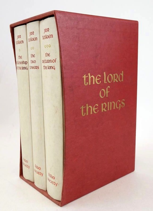 Photo of THE LORD OF THE RINGS (3 VOLUMES) written by Tolkien, J.R.R. illustrated by Grathmer, Ingahild Fraser, Eric published by Folio Society (STOCK CODE: 1827741)  for sale by Stella & Rose's Books