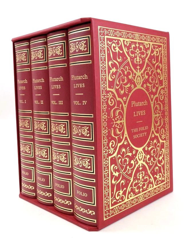 Photo of PLUTARCH LIVES (4 VOLUMES) written by Plutarch, Clough, Arthur Hugh Holland, Tom illustrated by Rooney, David published by Folio Society (STOCK CODE: 1827949)  for sale by Stella & Rose's Books