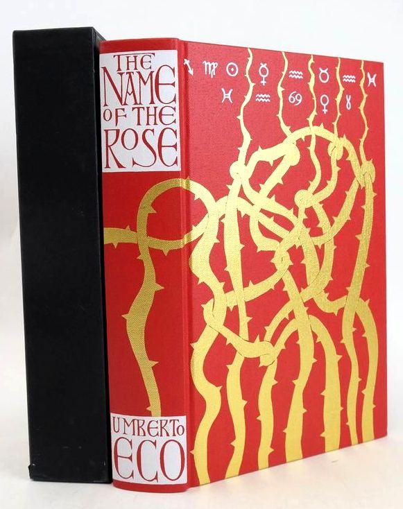 Photo of THE NAME OF THE ROSE written by Eco, Umberto Weaver, William illustrated by Packer, Neil published by Folio Society (STOCK CODE: 1828059)  for sale by Stella & Rose's Books