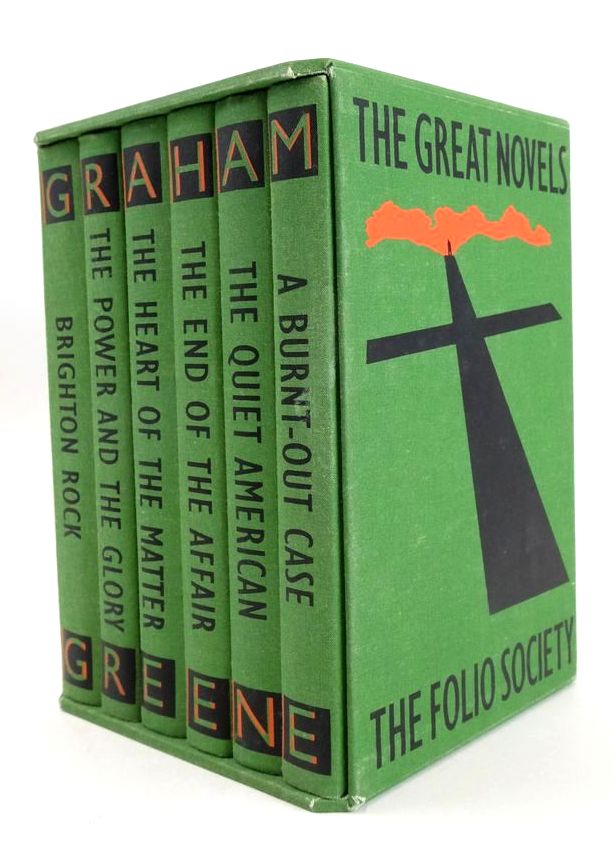 Photo of THE GREAT NOVELS (6 VOLUMES) written by Greene, Graham Sherry, Norman illustrated by Grandfield, Geoff published by Folio Society (STOCK CODE: 1828084)  for sale by Stella & Rose's Books