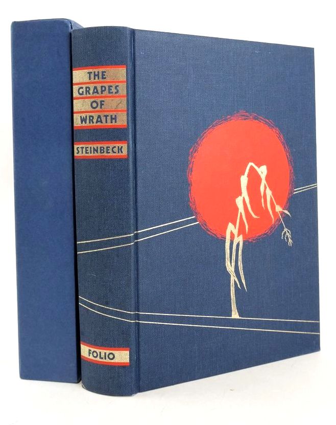 Photo of THE GRAPES OF WRATH written by Steinbeck, John Terkel, Studs illustrated by Christensen, Bonnie published by Folio Society (STOCK CODE: 1828128)  for sale by Stella & Rose's Books