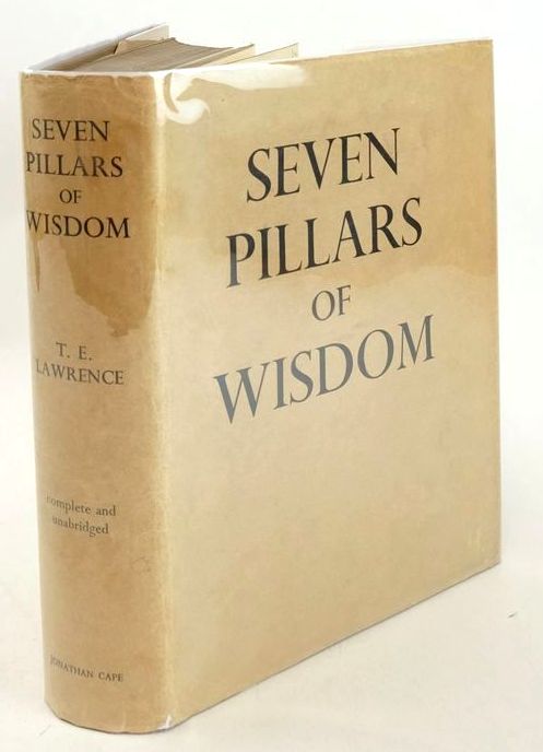 Photo of SEVEN PILLARS OF WISDOM written by Lawrence, T.E. published by Jonathan Cape (STOCK CODE: 1828225)  for sale by Stella & Rose's Books