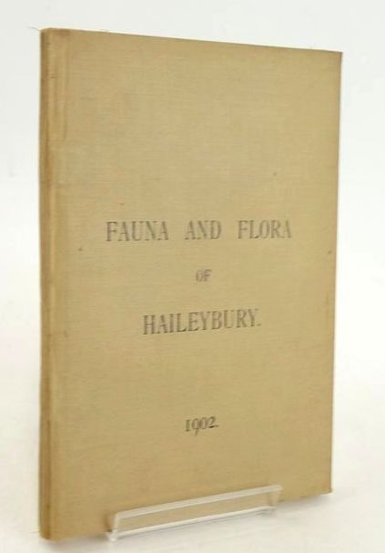 Photo of FAUNA AND FLORA OF HAILEYBURY published by Haileybury Naural Science Society (STOCK CODE: 1828237)  for sale by Stella & Rose's Books