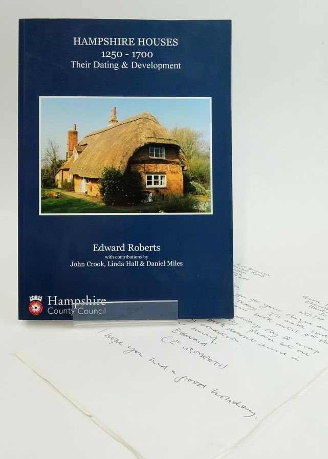 Photo of HAMPSHIRE HOUSES 1250-1700: THEIR DATING AND DEVELOPMENT written by Roberts, Edward published by Hampshire County Council (STOCK CODE: 1828429)  for sale by Stella & Rose's Books