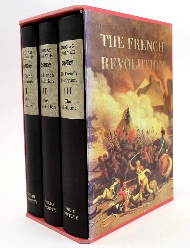 Photo of THE FRENCH REVOLUTION (3 VOLUMES) written by Carlyle, Thomas Cobb, Richard published by Folio Society (STOCK CODE: 1828514)  for sale by Stella & Rose's Books