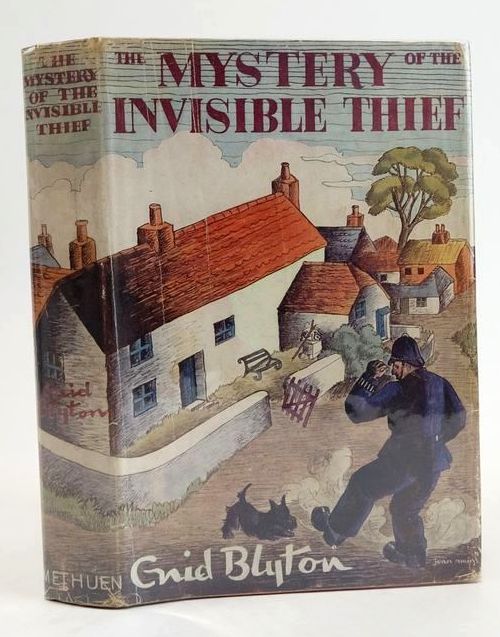 Photo of THE MYSTERY OF THE INVISIBLE THIEF written by Blyton, Enid illustrated by Evans, Treyer published by Methuen &amp; Co. Ltd. (STOCK CODE: 1828585)  for sale by Stella & Rose's Books