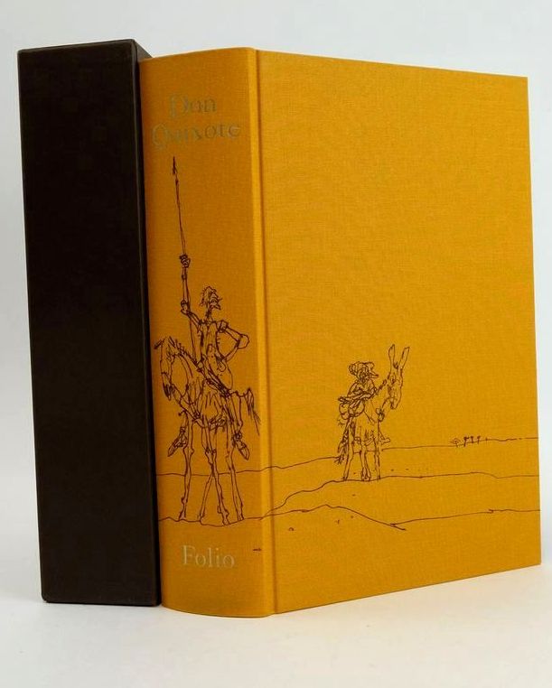 Photo of THE HISTORY AND ADVENTURES OF THE RENOWNED DON QUIXOTE written by De Cervantes, Miguel Smollett, Tobias Chapman, Robin illustrated by Blake, Quentin published by Folio Society (STOCK CODE: 1828827)  for sale by Stella & Rose's Books