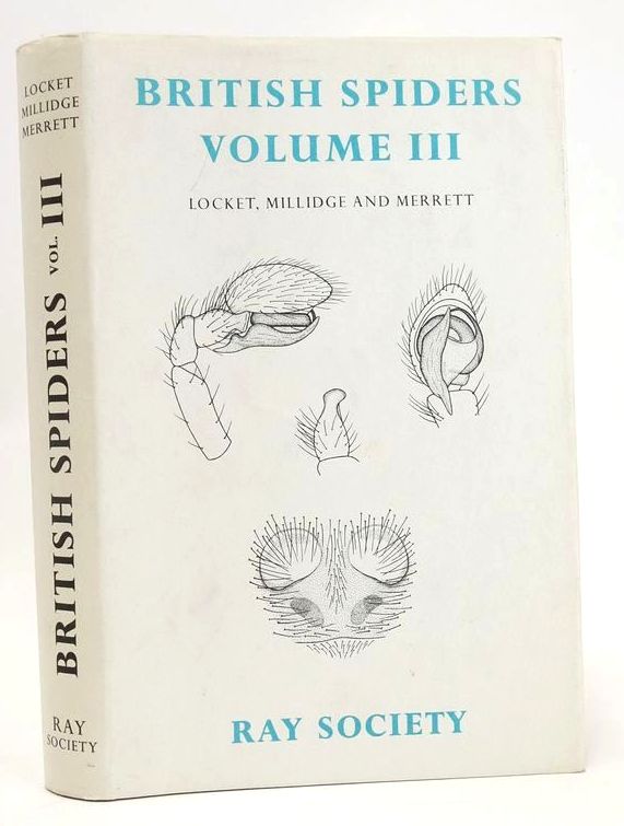 Photo of BRITISH SPIDERS VOLUME III written by Locket, G.H. Millidge, A.F. Merrett, P. published by The Ray Society London (STOCK CODE: 1828938)  for sale by Stella & Rose's Books