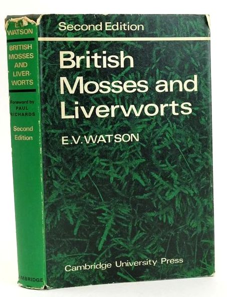 Photo of BRITISH MOSSES AND LIVERWORTS written by Watson, E. Vernon illustrated by Watson, E. Vernon published by Cambridge University Press (STOCK CODE: 1828955)  for sale by Stella & Rose's Books