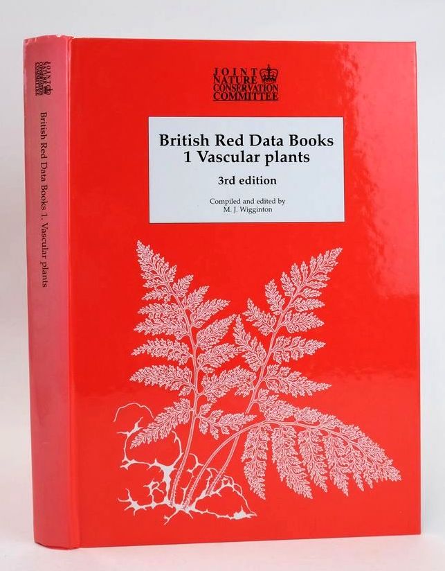 Photo of BRITISH RED DATA BOOKS: 1. VASCULAR PLANTS written by Wigginton, M.J. published by Joint Nature Conservation Committee (STOCK CODE: 1828967)  for sale by Stella & Rose's Books