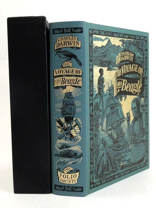 Photo of JOURNAL OF RESEARCHES INTO THE NATURAL HISTORY AND GEOLOGY OF THE COUNTRIES VISITED DURING THE VOYAGE OF H.M.S. BEAGLE ROUND THE WORLD UNDER CAPTAIN FITZ ROY written by Darwin, Charles Keynes, Richard published by Folio Society (STOCK CODE: 1829303)  for sale by Stella & Rose's Books