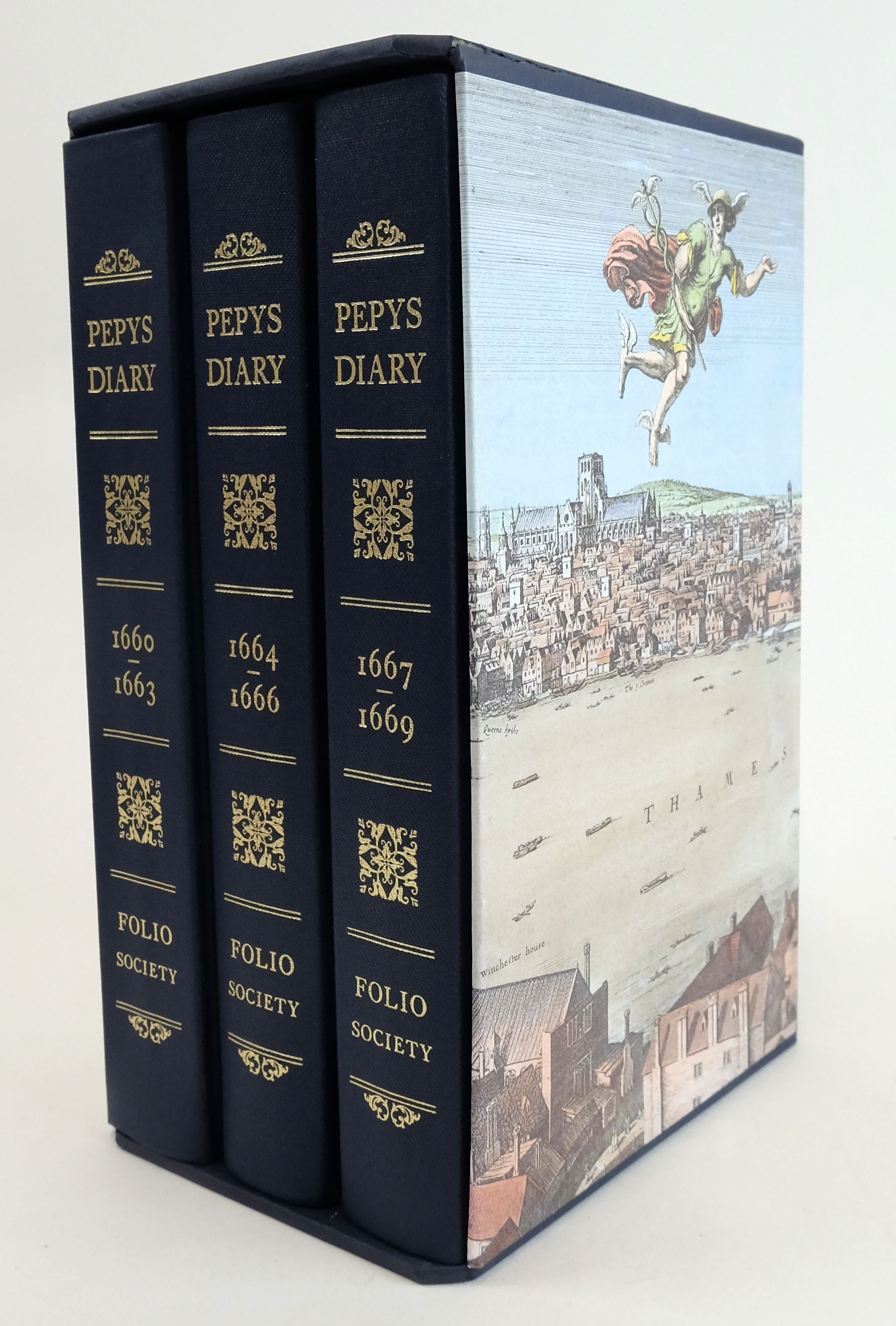 Photo of PEPYS'S DIARY (3 VOLUMES) written by Pepys, Samuel Latham, Robert published by Folio Society (STOCK CODE: 1829342)  for sale by Stella & Rose's Books