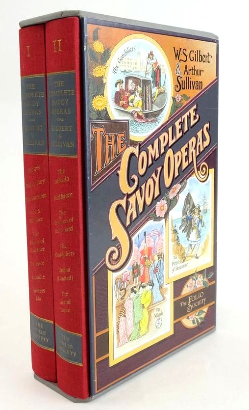 Photo of THE COMPLETE SAVOY OPERAS (TWO VOLUMES) written by Gilbert, W.S. Sullivan, Arthur Wilson, Fredric Woodbridge published by Folio Society (STOCK CODE: 1829343)  for sale by Stella & Rose's Books