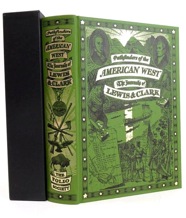 Photo of PATHFINDERS OF THE AMERICAN WEST: THE JOURNALS OF LEWIS &AMP; CLARK written by Lewis, Meriwether Clark, William Bergon, Frank published by Folio Society (STOCK CODE: 1829354)  for sale by Stella & Rose's Books