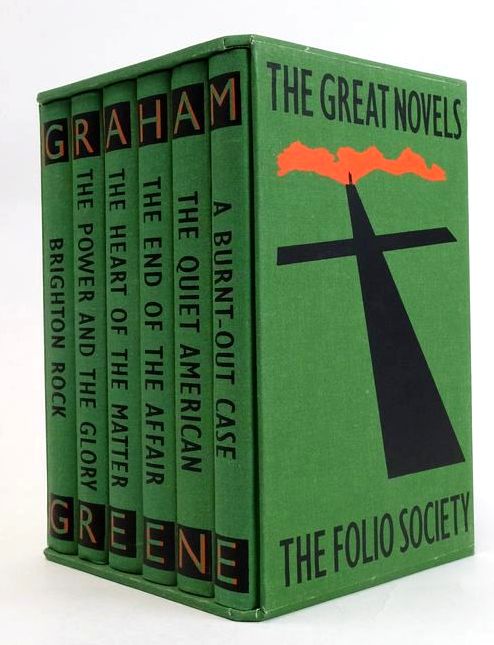 Photo of THE GREAT NOVELS (6 VOLUMES) written by Greene, Graham Sherry, Norman illustrated by Grandfield, Geoff published by Folio Society (STOCK CODE: 1829360)  for sale by Stella & Rose's Books