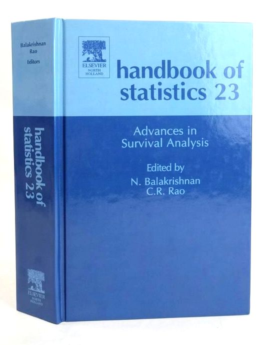 Photo of HANDBOOK OF STATISTICS 23: ADVANCES IN SURVIVAL ANALYSIS written by Balakrishnan, N. Rao, C.R. published by Elsevier (STOCK CODE: 1830320)  for sale by Stella & Rose's Books