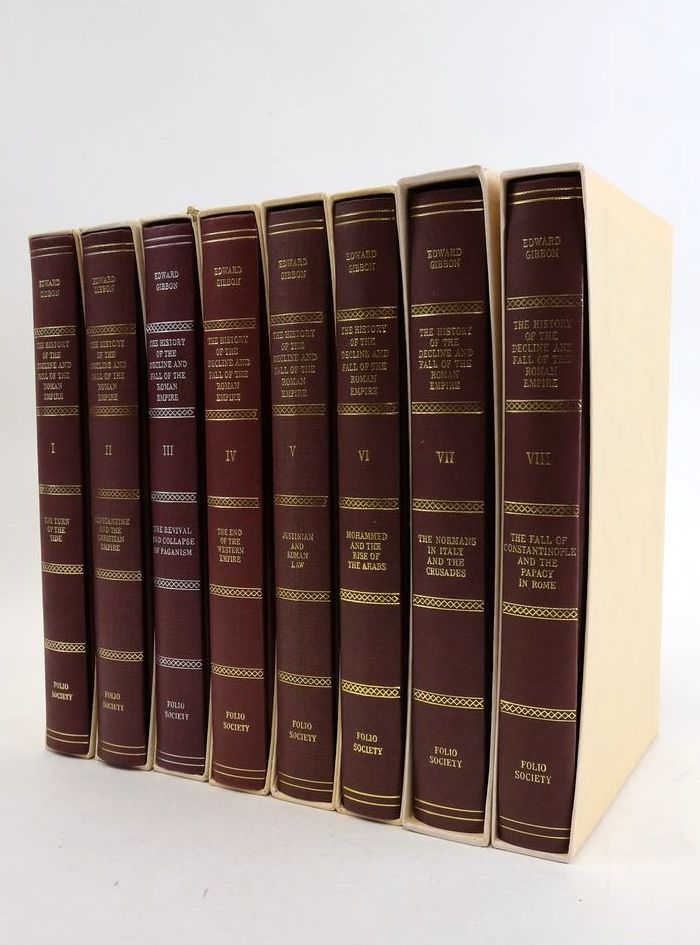 Photo of THE HISTORY OF THE DECLINE AND FALL OF THE ROMAN EMPIRE (8 VOLUMES)- Stock Number: 1830799
