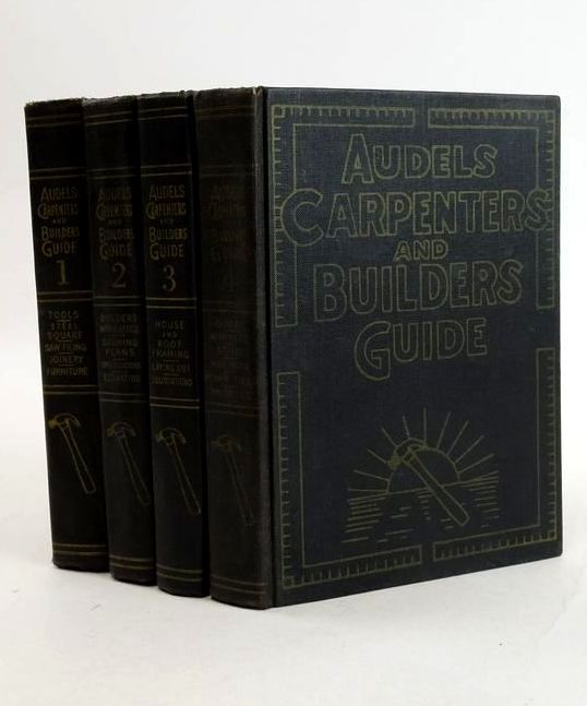Photo of AUDELS CARPENTERS AND BUILDERS GUIDE (4 VOLUMES) written by Graham, Frank D. Emery, Thomas J. published by Theo. Audel &amp; Co., Publishers (STOCK CODE: 1830854)  for sale by Stella & Rose's Books