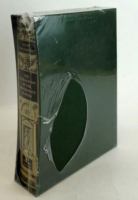 Photo of THE CIVILISATION OF THE RENAISSANCE IN ITALY written by Burckhardt, Jacob Grafton, Anthony published by Folio Society (STOCK CODE: 1830963)  for sale by Stella & Rose's Books