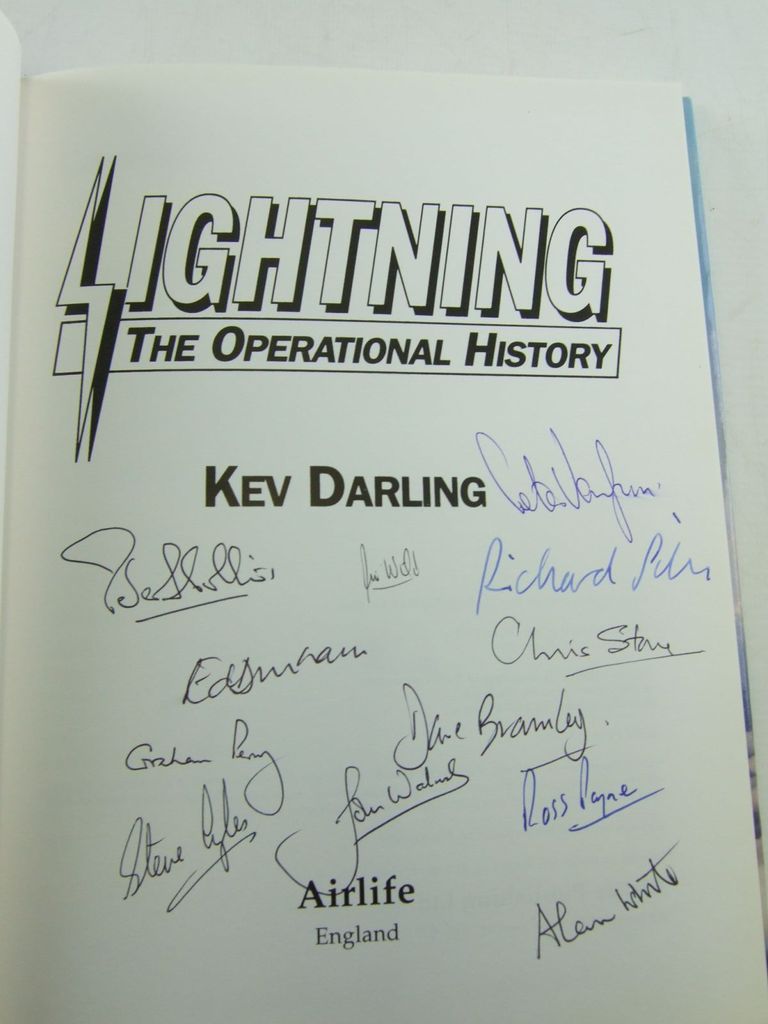 Stella & Rose's Books : LIGHTNING THE OPERATIONAL HISTORY Written By Kev  Darling, STOCK CODE: 2106621