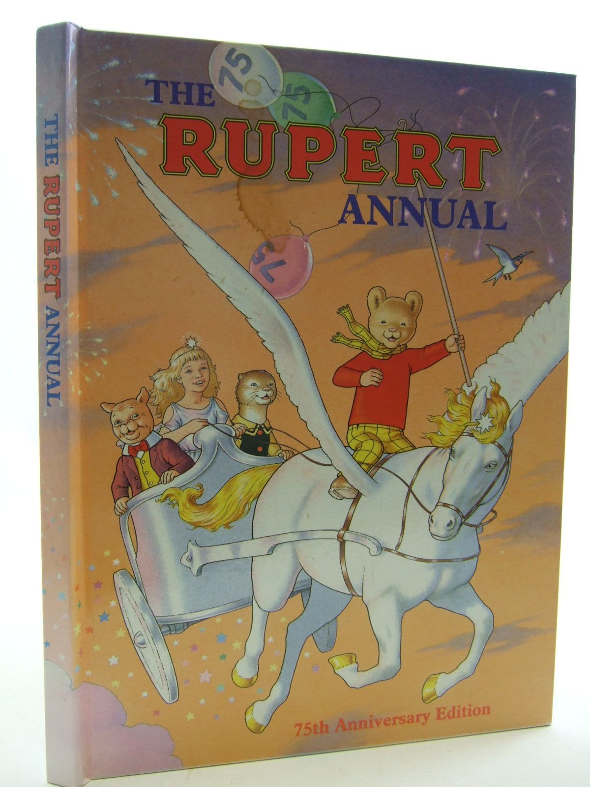 Photo of RUPERT ANNUAL 1995 written by Robinson, Ian illustrated by Harrold, John published by Pedigree Books Limited (STOCK CODE: 2109518)  for sale by Stella & Rose's Books