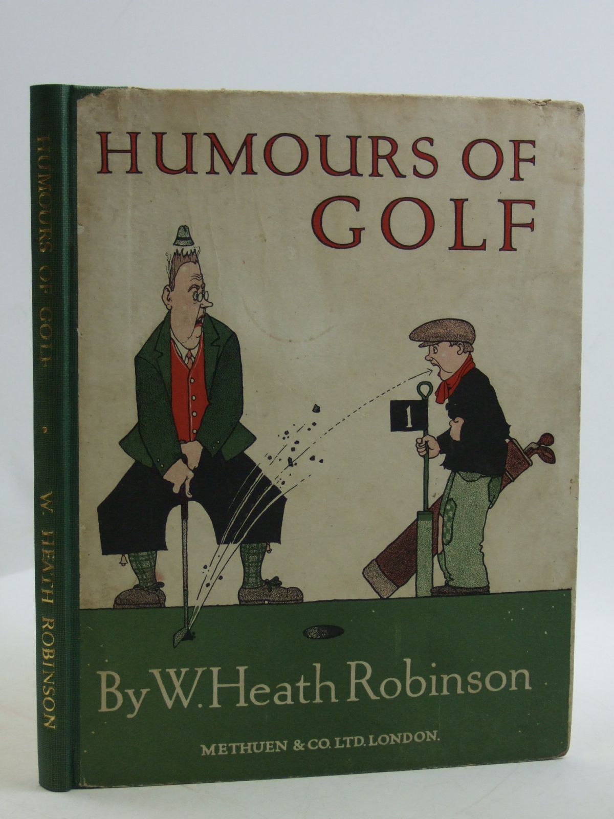 Photo of HUMOURS OF GOLF written by Robinson, W. Heath illustrated by Robinson, W. Heath published by Methuen &amp; Co. Ltd. (STOCK CODE: 2109598)  for sale by Stella & Rose's Books