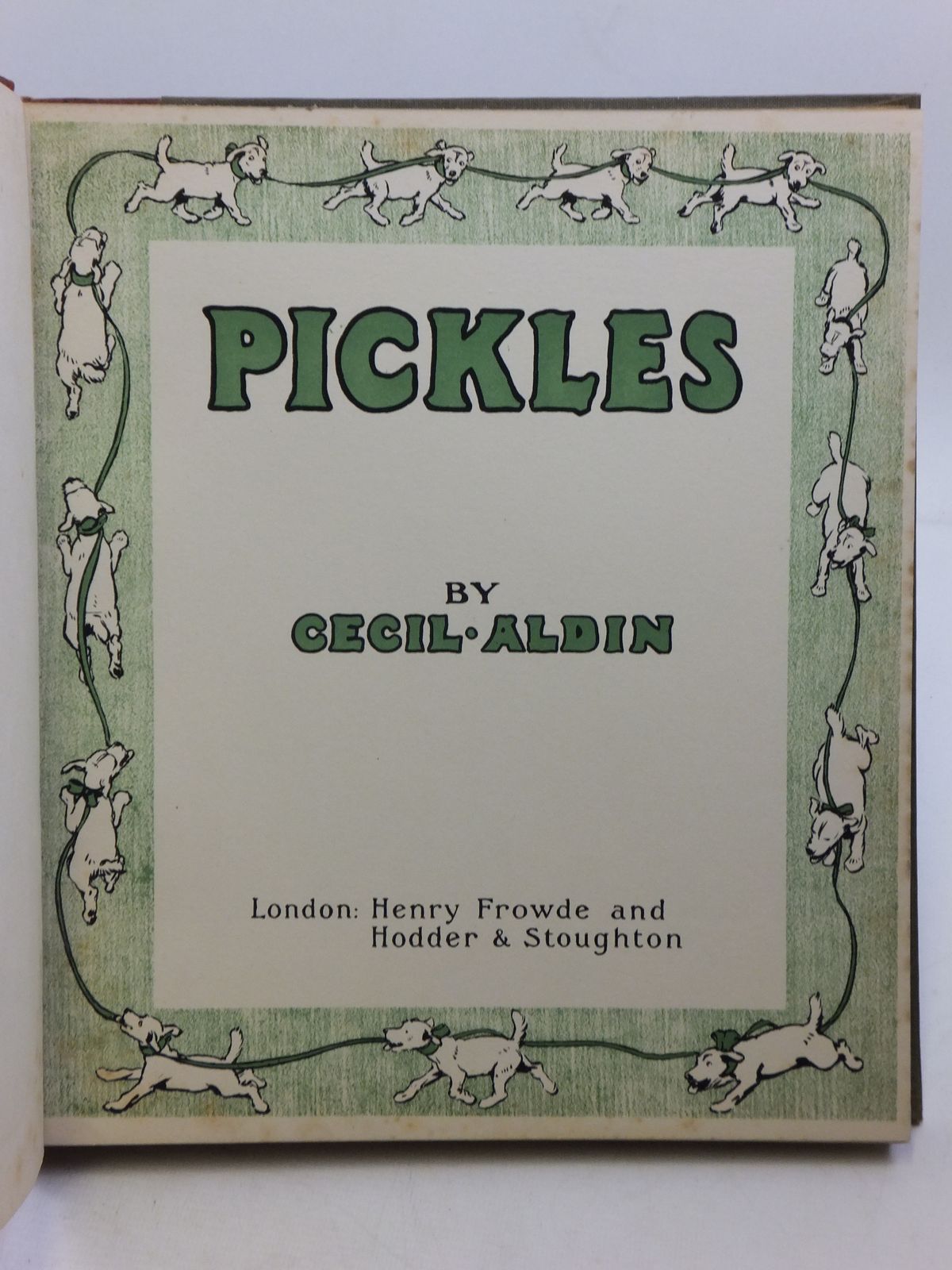 Photo of PICKLES written by Aldin, Cecil illustrated by Aldin, Cecil published by Henry Frowde, Hodder & Stoughton (STOCK CODE: 2110088)  for sale by Stella & Rose's Books