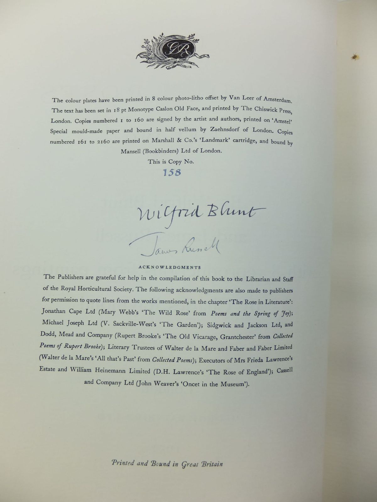 Stella & Rose's Books OLD GARDEN ROSES PART TWO Written By Wilfrid