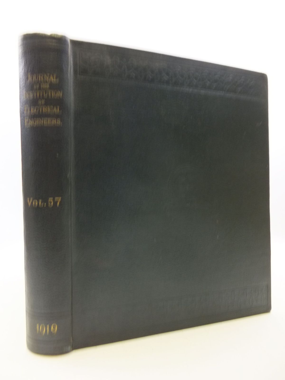 Photo of THE JOURNAL OF THE INSTITUTION OF ELECTRICAL ENGINEERS VOL. 57 written by Rowell, P.F. published by E. &amp; F.N. Spon Limited (STOCK CODE: 2110415)  for sale by Stella & Rose's Books