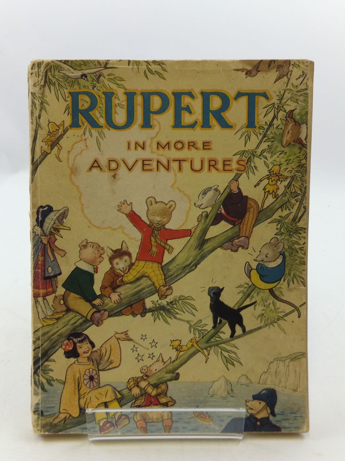 Photo of RUPERT ANNUAL 1944 - RUPERT IN MORE ADVENTURES written by Bestall, Alfred illustrated by Bestall, Alfred published by Daily Express (STOCK CODE: 2110633)  for sale by Stella & Rose's Books
