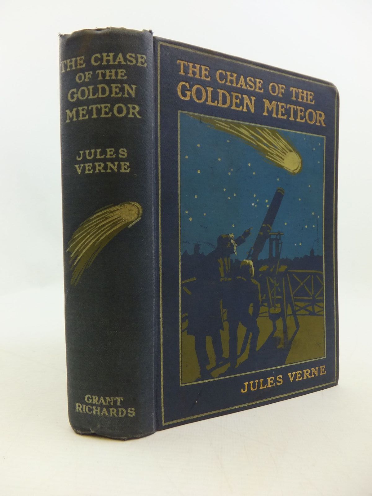 Photo of THE CHASE OF THE GOLDEN METEOR written by Verne, Jules illustrated by Roux, George published by Grant Richards (STOCK CODE: 2111169)  for sale by Stella & Rose's Books