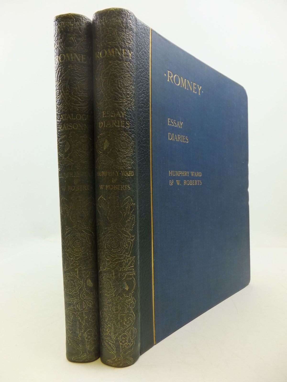 Photo of ROMNEY A BIOGRAPHICAL AND CRITICAL ESSAY  WITH A CATALOGUE RAISONNE OF HIS WORKS (2 VOLUMES) written by Ward, Humphrey Roberts, W. published by Thos. Agnew &amp; Sons (STOCK CODE: 2111890)  for sale by Stella & Rose's Books