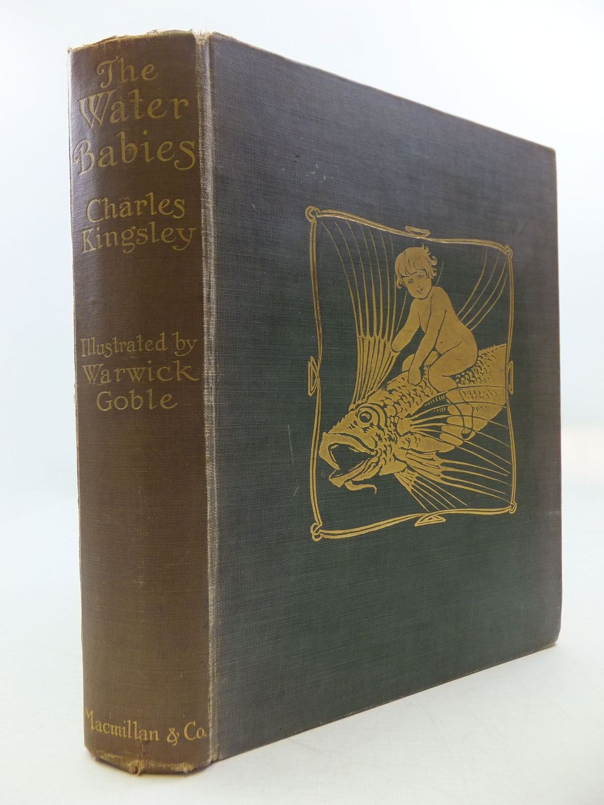 Photo of THE WATER-BABIES written by Kingsley, Charles illustrated by Goble, Warwick published by Macmillan & Co. Ltd. (STOCK CODE: 2112052)  for sale by Stella & Rose's Books