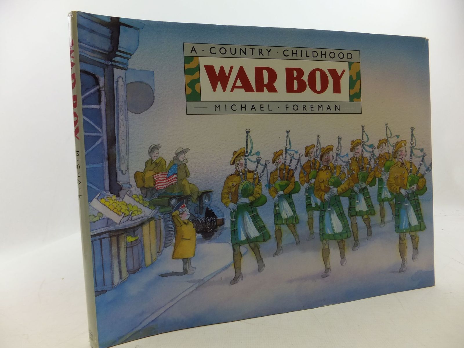 Photo of WAR BOY written by Foreman, Michael illustrated by Foreman, Michael published by Pavilion Books Ltd. (STOCK CODE: 2112583)  for sale by Stella & Rose's Books