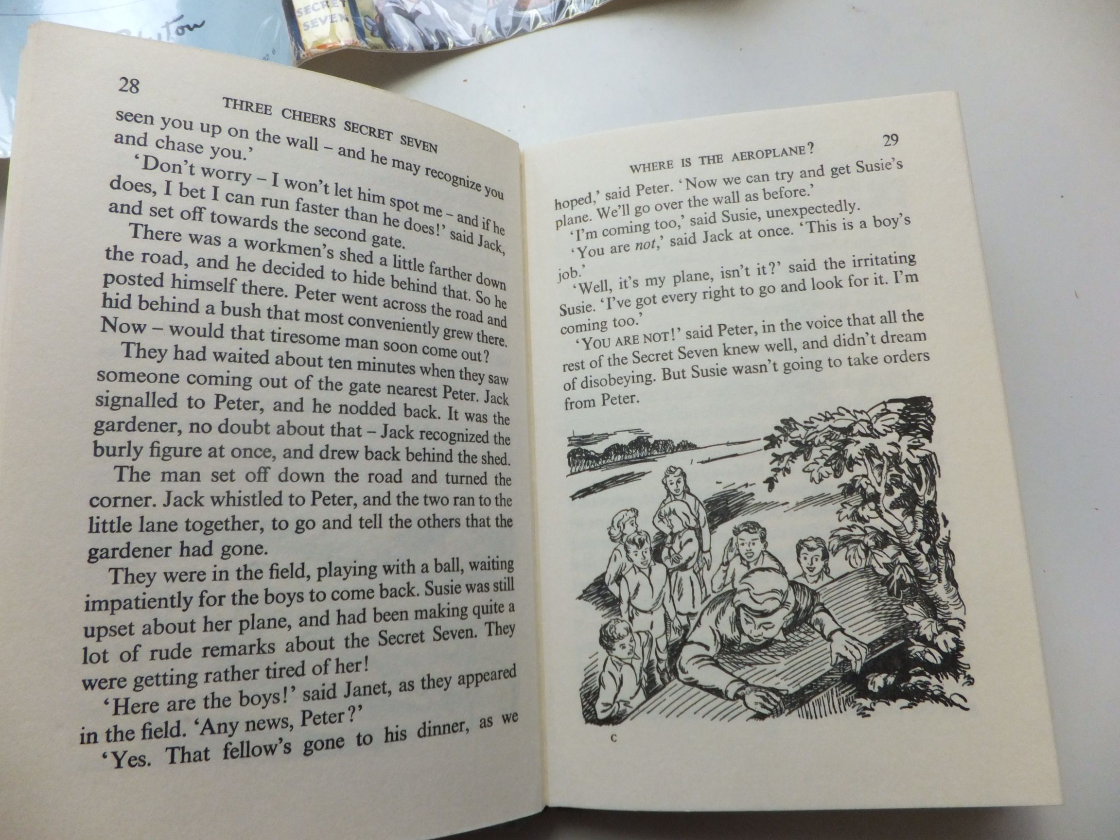 Photo of THREE CHEERS SECRET SEVEN written by Blyton, Enid illustrated by Sharrocks, Burgess published by Brockhampton Press (STOCK CODE: 2113351)  for sale by Stella & Rose's Books