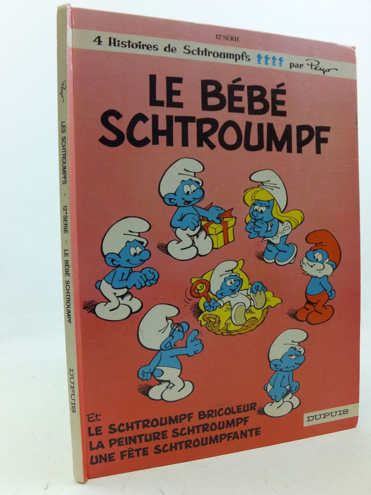 Photo of LE BEBE SCHTROUMPF written by Peyo,  illustrated by Peyo,  published by Dupuis (STOCK CODE: 2113386)  for sale by Stella & Rose's Books