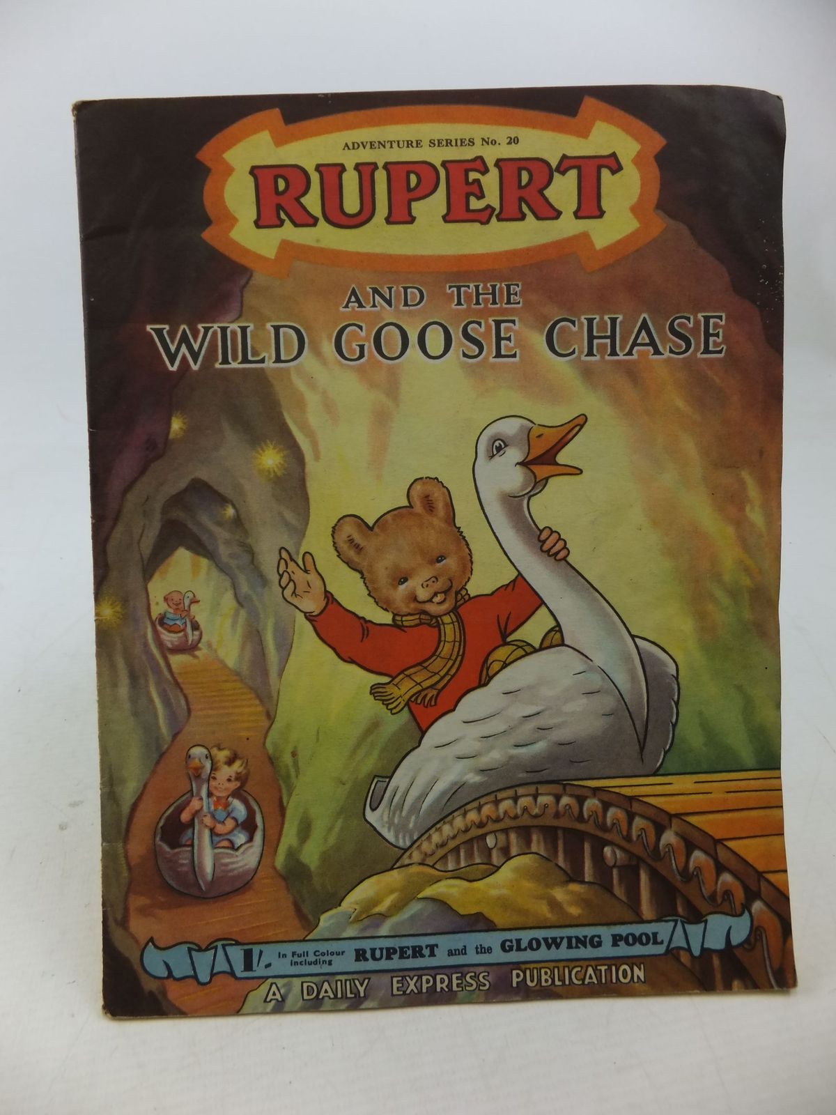 Photo of RUPERT ADVENTURE SERIES No. 20 - RUPERT AND THE WILD GOOSE CHASE written by Bestall, Alfred illustrated by Bestall, Alfred published by Daily Express (STOCK CODE: 2114201)  for sale by Stella & Rose's Books
