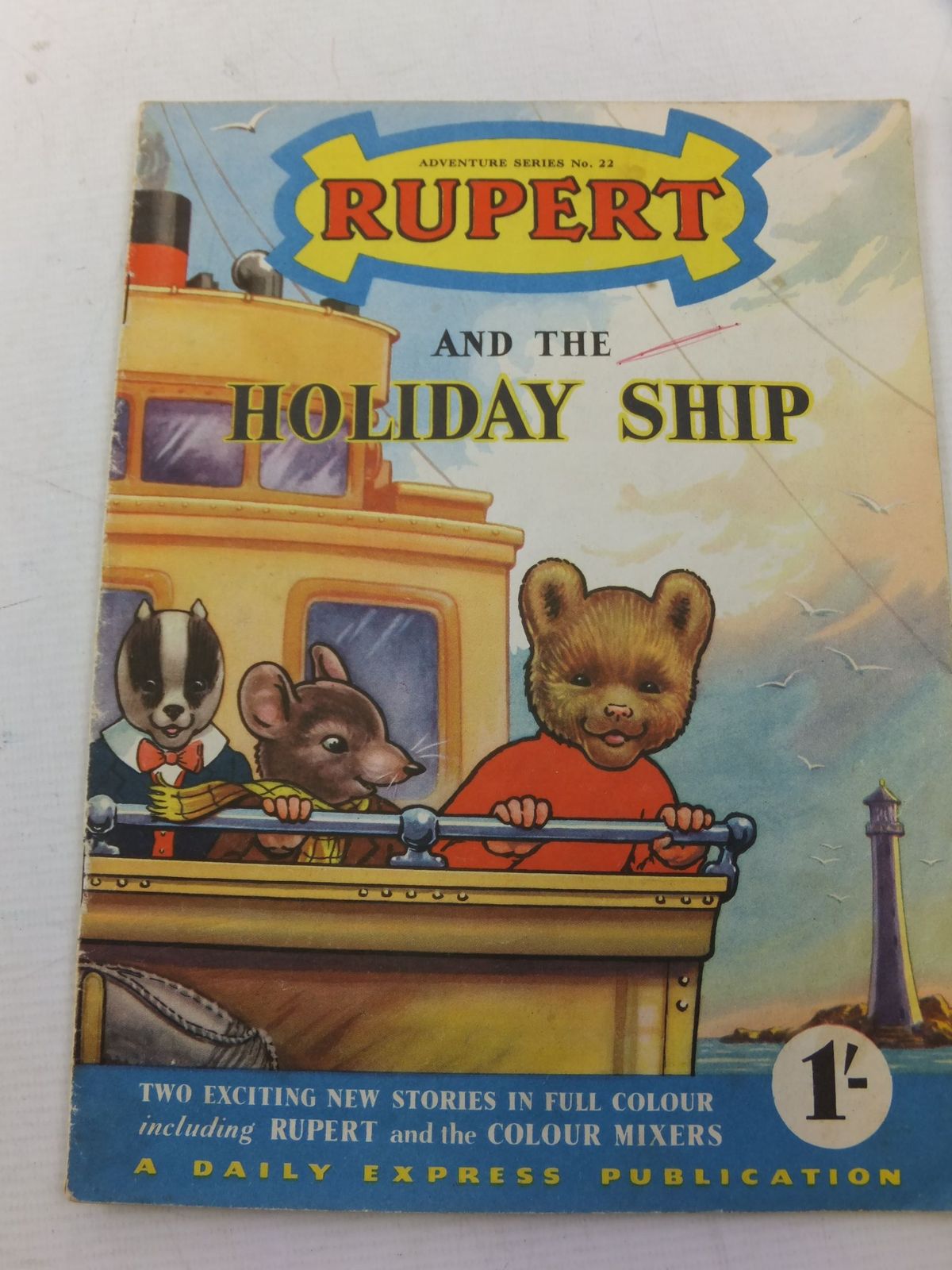 Photo of RUPERT ADVENTURE SERIES No. 22 - RUPERT AND THE HOLIDAY SHIP written by Bestall, Alfred published by Daily Express (STOCK CODE: 2114251)  for sale by Stella & Rose's Books