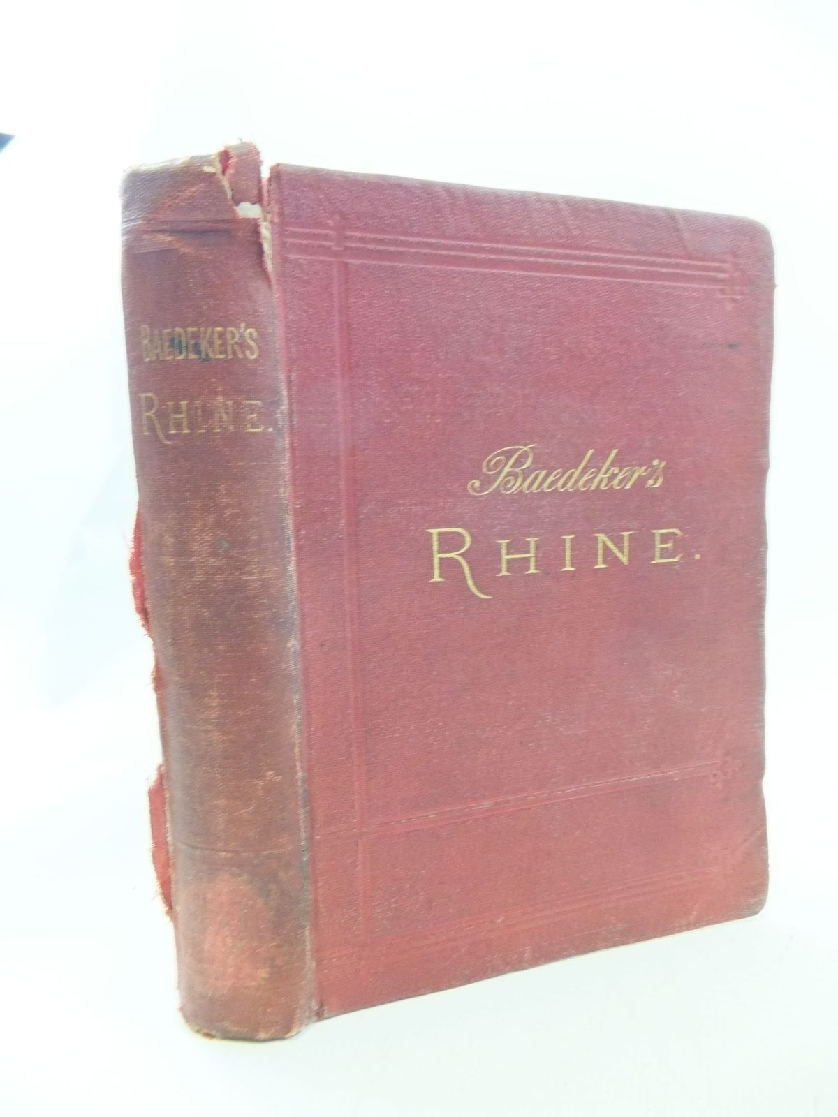 Photo of THE RHINE FROM ROTTERDAM TO CONSTANCE written by Baedeker, Karl published by Karl Baedeker (STOCK CODE: 2114634)  for sale by Stella & Rose's Books
