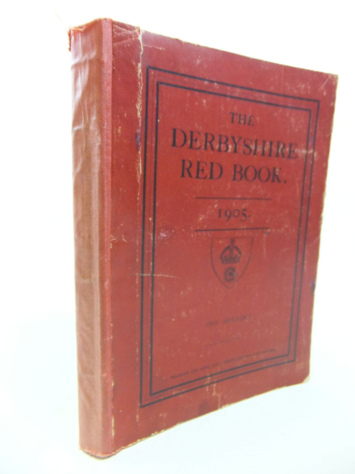 Photo of THE DERBYSHIRE RED BOOK, ALMANACK AND ANNUAL REGISTER, FOR 1905- Stock Number: 2115909