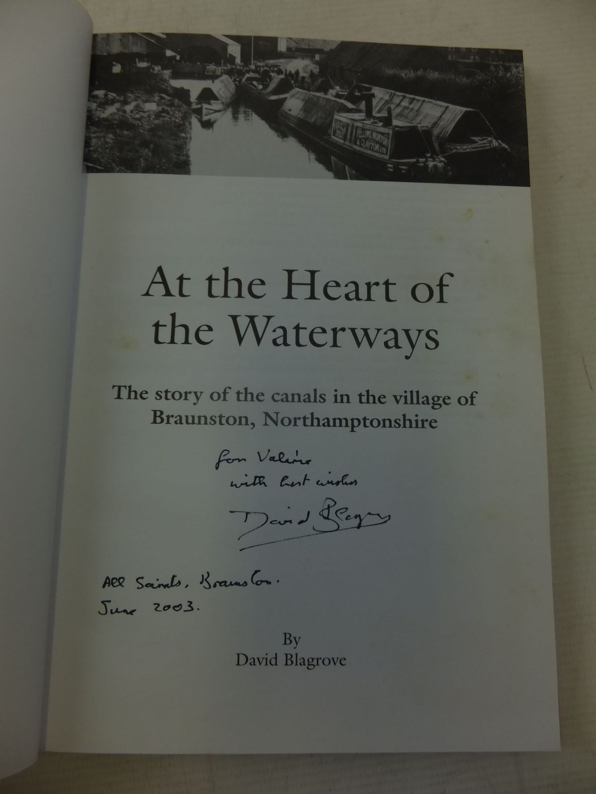 Photo of AT THE HEART OF THE WATERWAYS written by Blagrove, David published by Buchebroc Press (STOCK CODE: 2116298)  for sale by Stella & Rose's Books