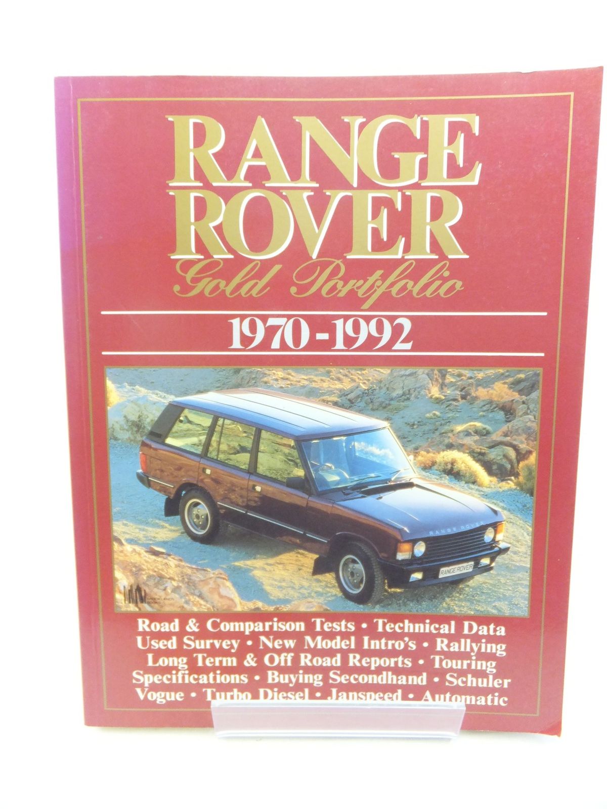 Photo of RANGE ROVER GOLD PORTFOLIO 1970-1992 written by Clarke, R.M. published by Brooklands Books (STOCK CODE: 2116365)  for sale by Stella & Rose's Books