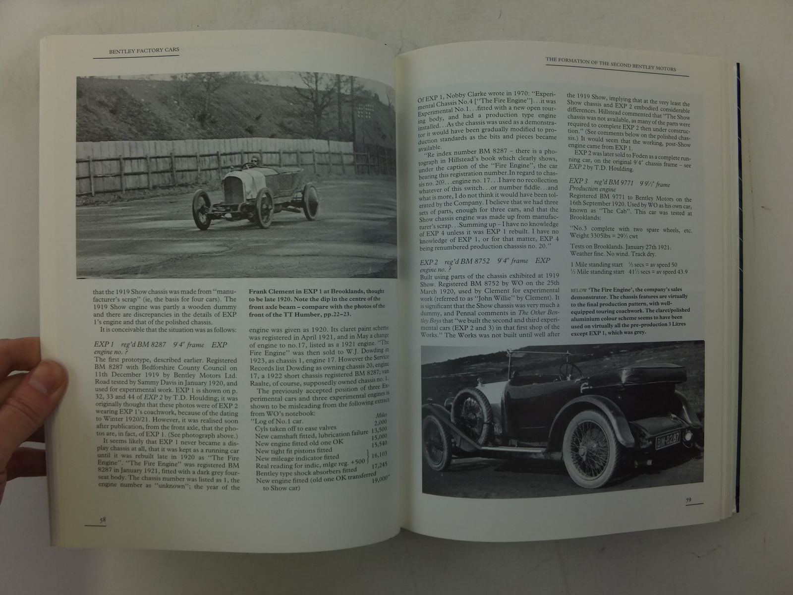 Stella & Rose's Books : BENTLEY FACTORY CARS 1919-1931 Written By ...