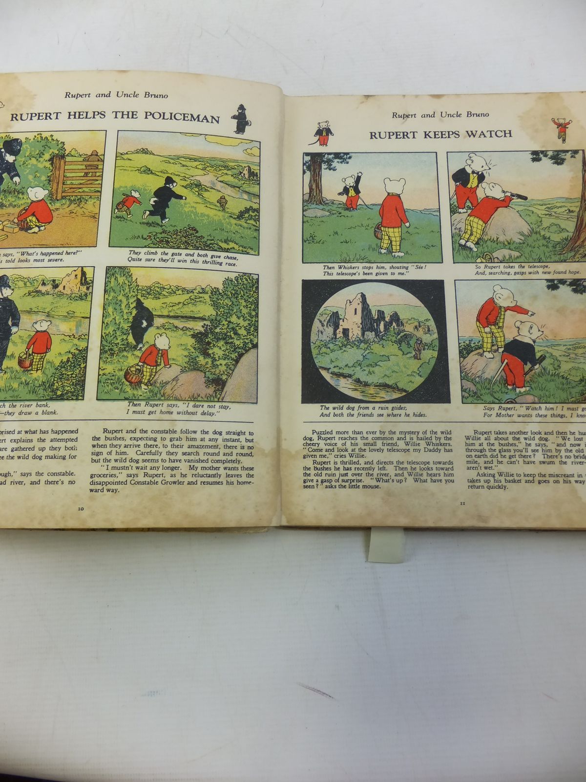 Photo of RUPERT ANNUAL 1940 - RUPERT'S ADVENTURE BOOK written by Bestall, Alfred illustrated by Bestall, Alfred published by Daily Express (STOCK CODE: 2116968)  for sale by Stella & Rose's Books