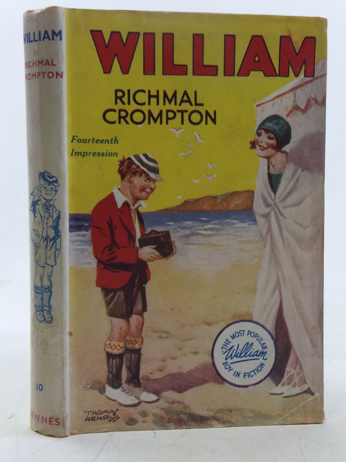 Photo of WILLIAM written by Crompton, Richmal illustrated by Henry, Thomas published by George Newnes Limited (STOCK CODE: 2117588)  for sale by Stella & Rose's Books